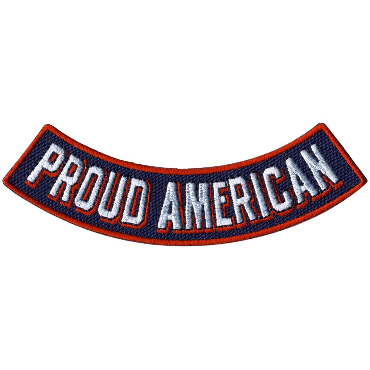 Hot Leathers Proud American 4″ X 1″ Bottom Rocker Patch PPM5180