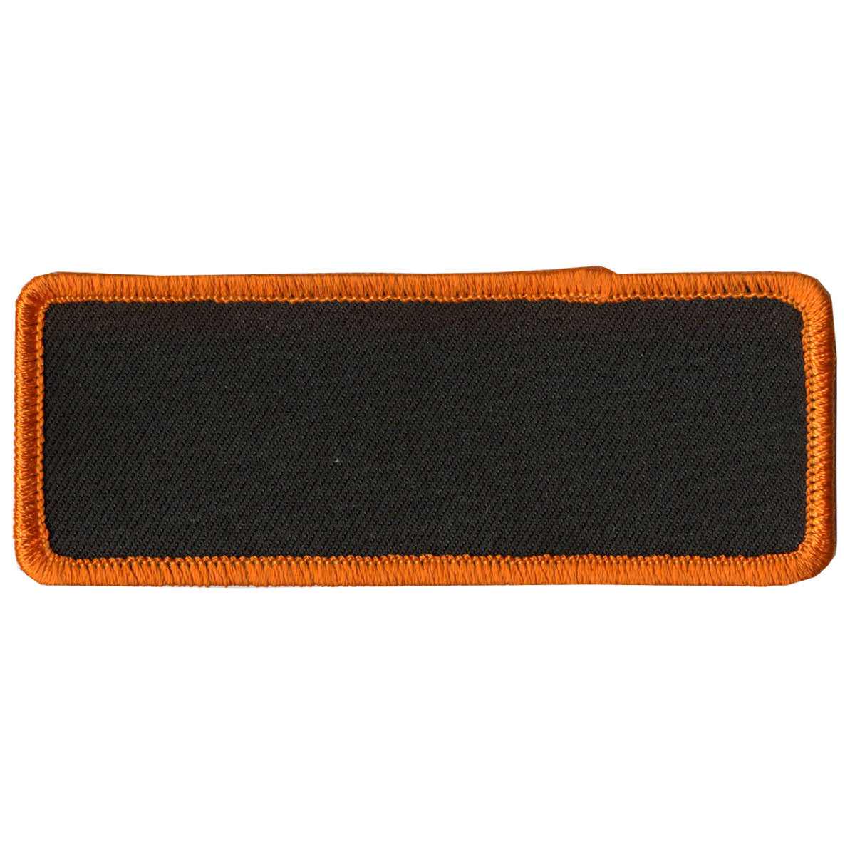 Hot Leathers Blank w/ Orange Trim 4″ x 1.5″ Patch PPP1003