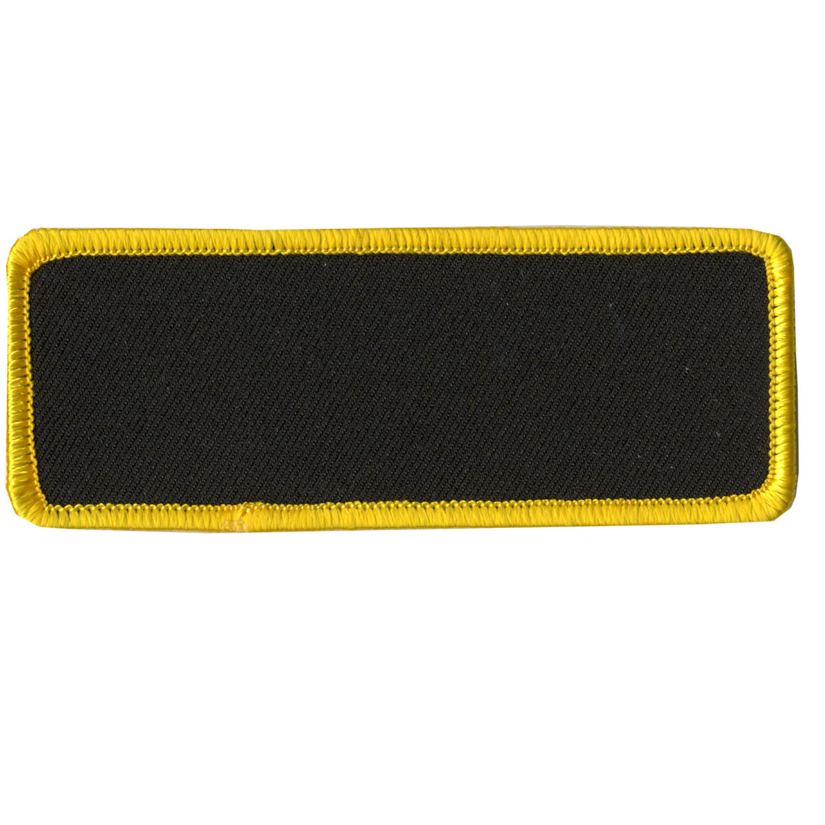 Hot Leathers PPP1009 Blank with Yellow Trim 4″ x 1.5″ Patch