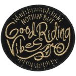 Hot Leathers PPQ1110 Good Riding Vibes 3″ Patch