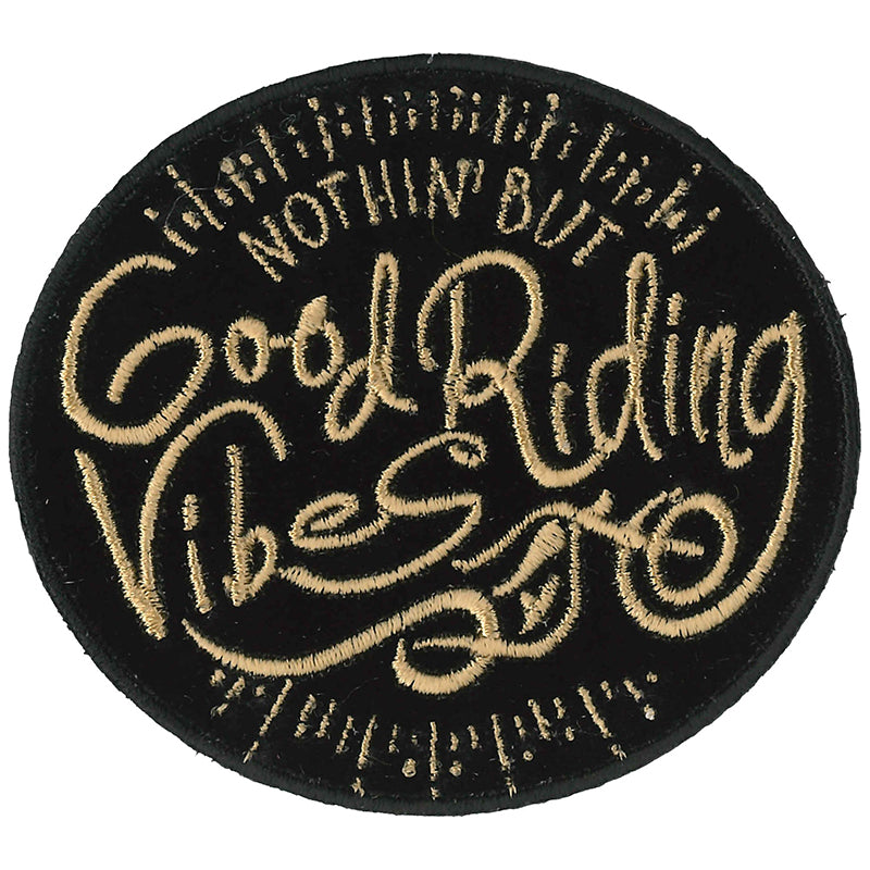 Hot Leathers PPQ1110 Good Riding Vibes 3″ Patch