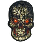 Hot Leathers Skulls Make Skull Patch 10.5″ PPQ1259