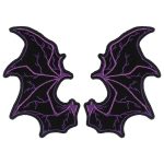 Hot Leathers Bat Wing 4″ Patch PPQ1425