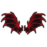 Hot Leathers PPQ1435 Dragon Wings 4″ Patch