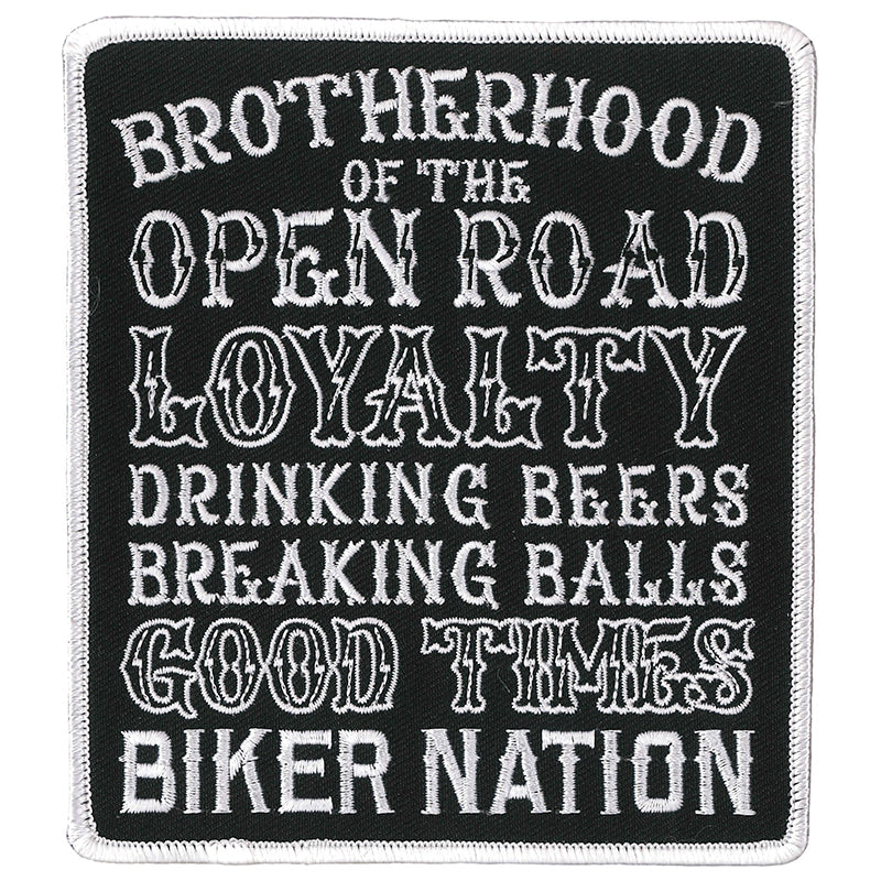 Hot Leathers PPQ1443 Brotherhood Road 5″ Patch