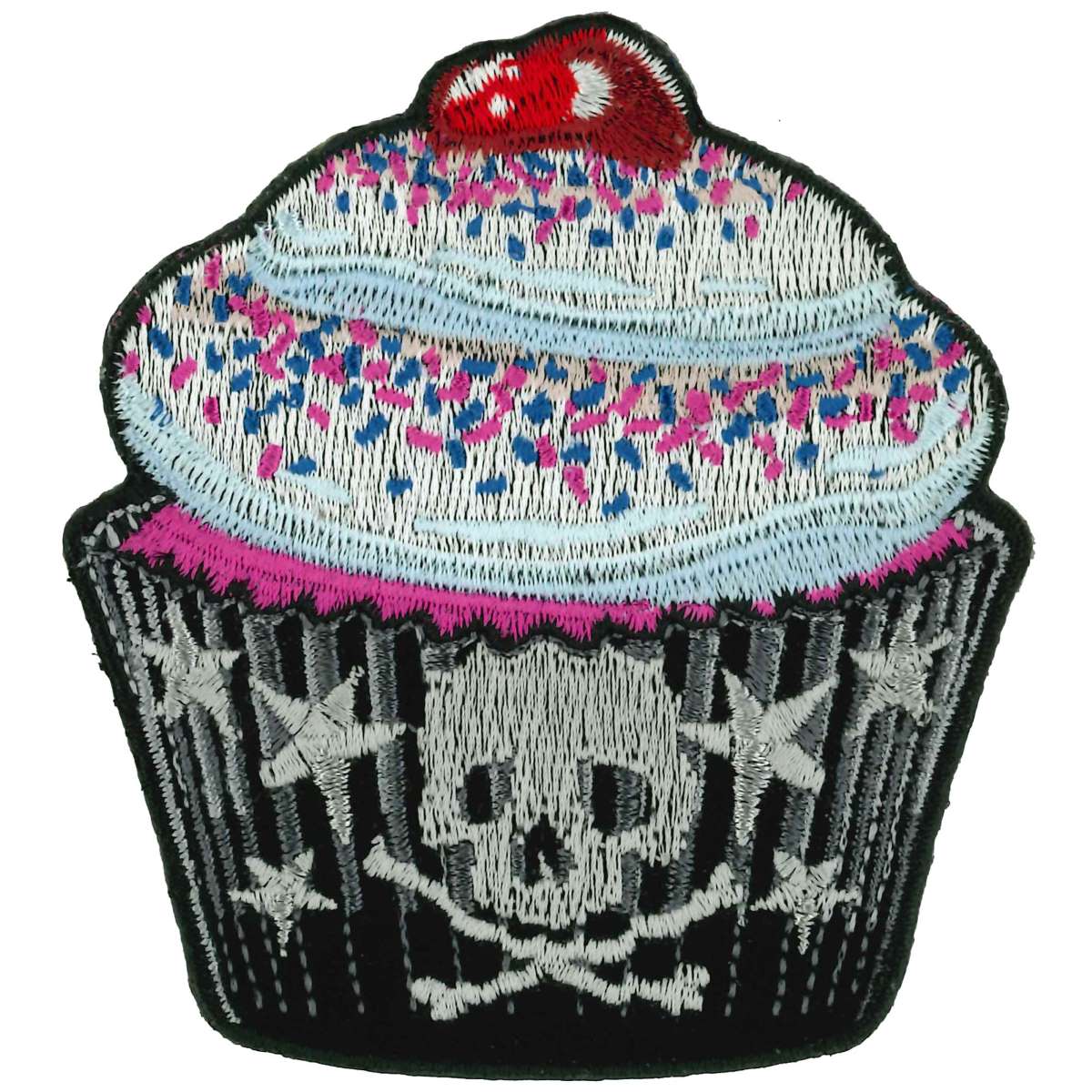 Hot Leathers Cupcake Skull 3.25″ Patch PPQ1533