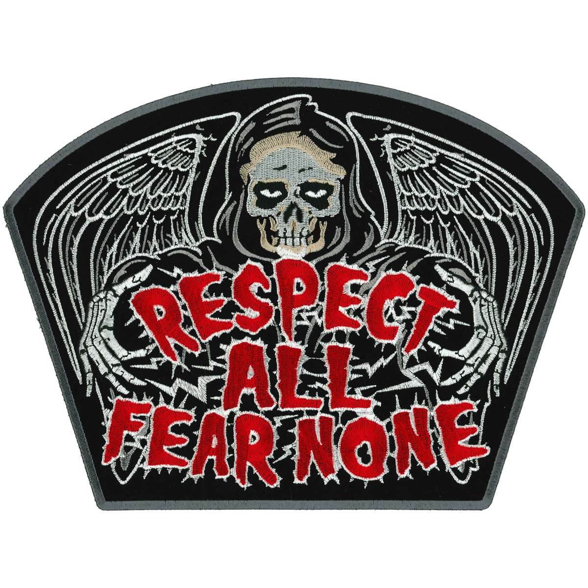 Hot Leathers Respect All Fear None 10″ Patch PPQ1997