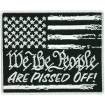 Hot Leathers We The People Are Pissed Off 3″ Patch PPQ2010