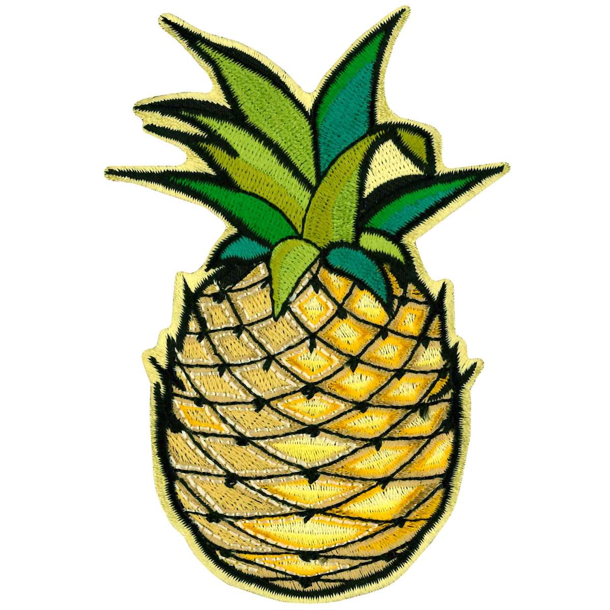 Hot Leathers Pineapple Patch 4.5″ PPQ2093