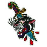 Hot Leathers 2.5″Panther Tattoo Patch PPQ2173