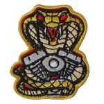 Hot Leathers Kid Cobra Motor 2.3″ X 3″ Embroidered Patch PPQ2290