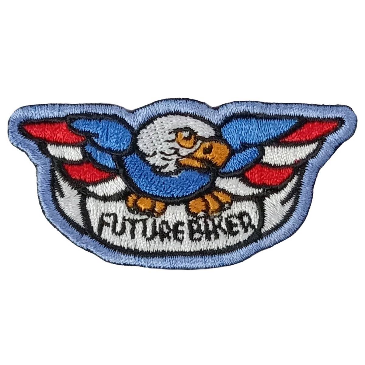 Hot Leathers Kid Eagle Banner 2.5″ X 1.2 Embroidered Patch PPQ2300