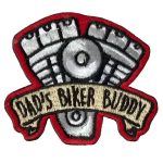 Hot Leathers Kid Engine 2.5 X 2.1″ Embroidered Patch PPQ2320
