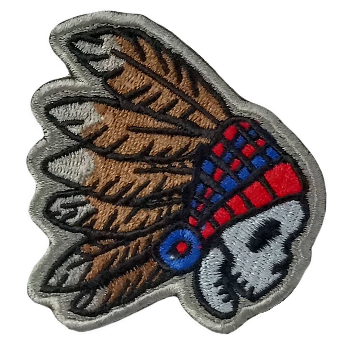 Hot Leathers Kid Headress 2.4 X 2.5″ Embroidered Patch PPQ2340