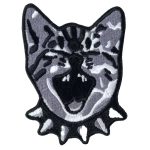 Hot Leathers Cat Yell 2.25 X 2.8 Embroidered Patch PPQ2430