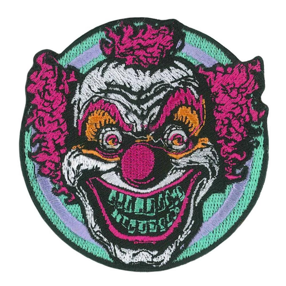 Hot Leathers Clown Purple 3 X 3″ Embroidered Patch PPQ2443