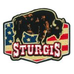Hot Leathers Sturgis Bison Americana 3.75″ Patch PPQ2683