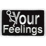 Hot Leathers PPW1028 9 Inch Patch Your Feelings Patch - Image 4