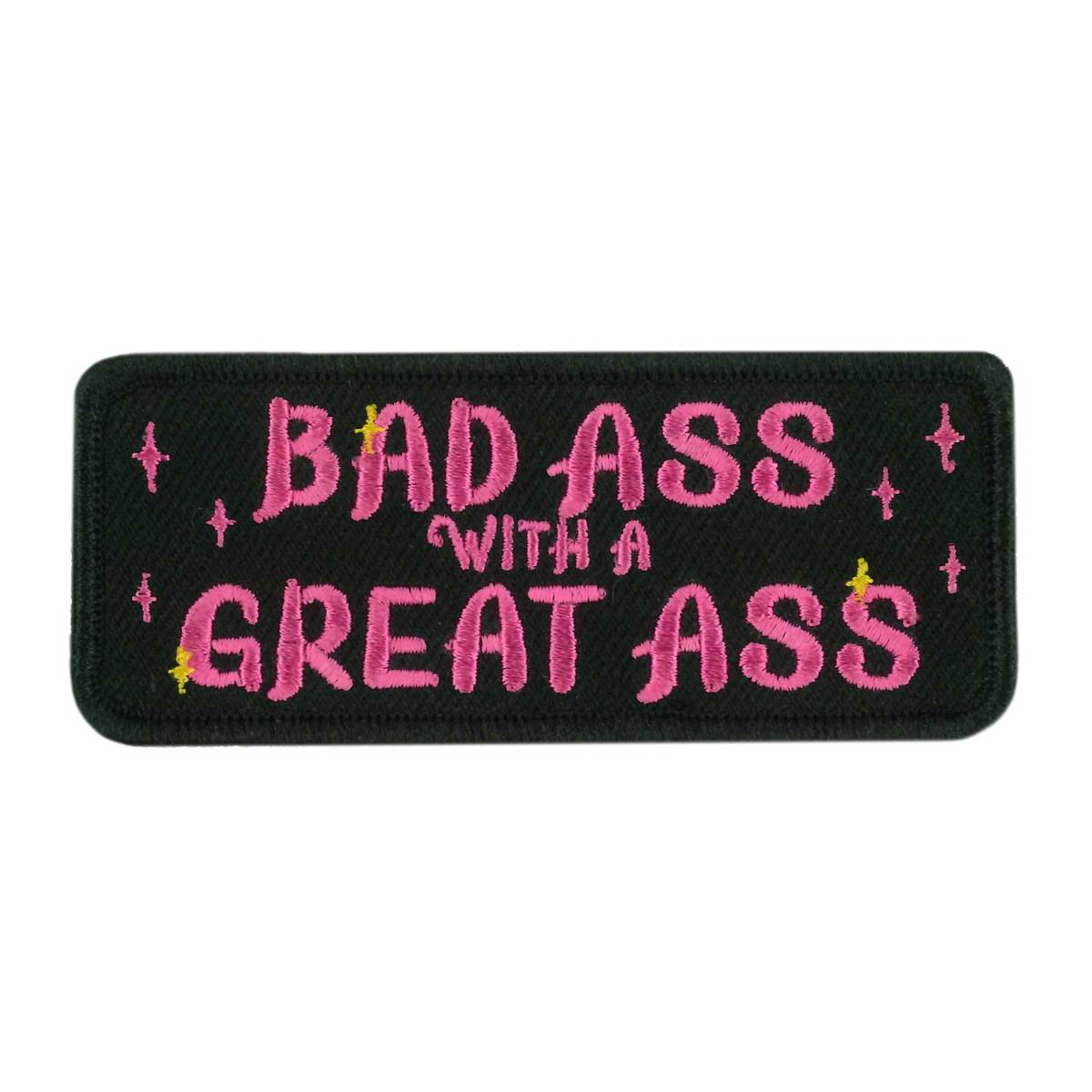 Hot Leathers PPW1084 Bad Ass with a Great Ass 4″ x 2″ Patch