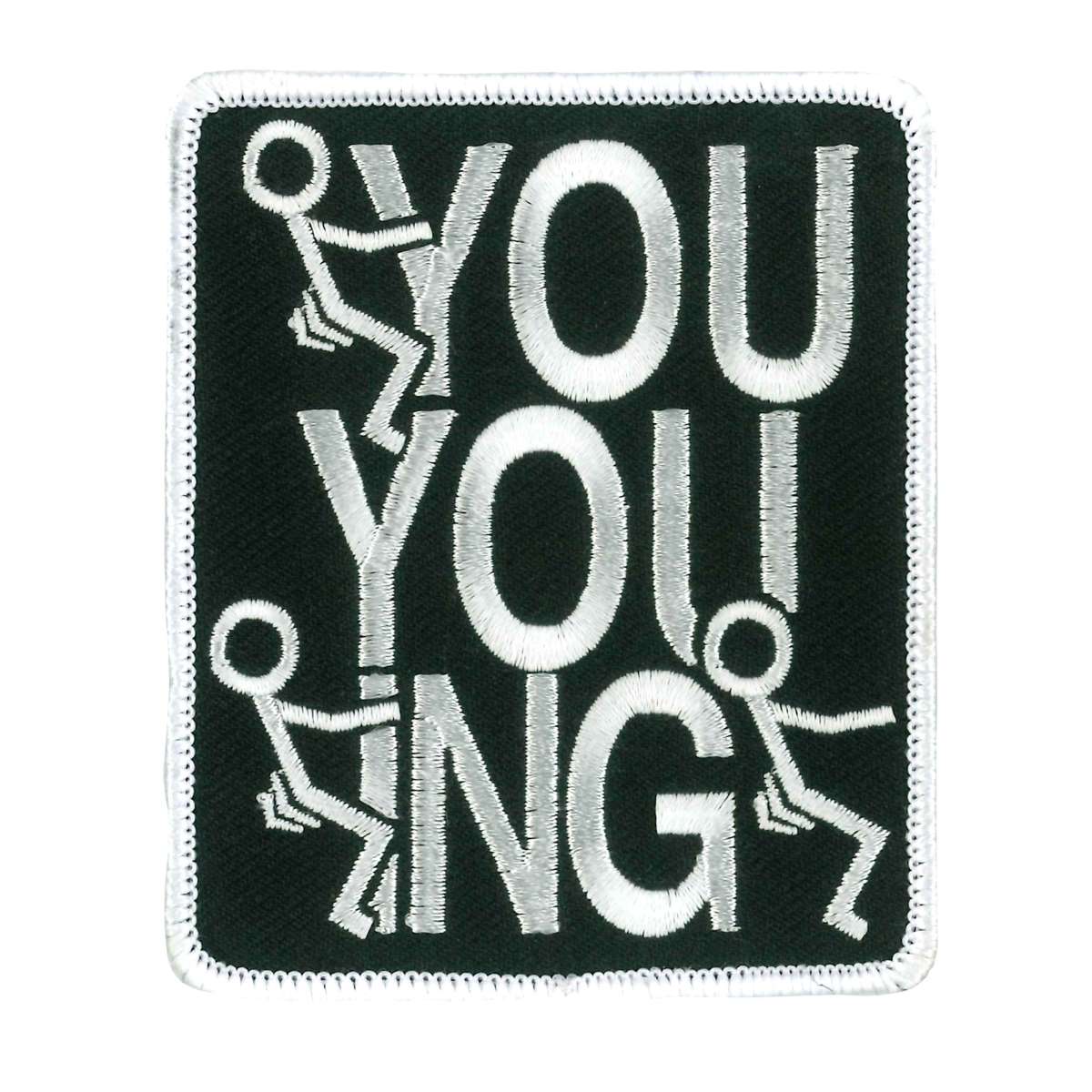 Hot Leathers F You You F’ing Patch PPW1096 PPW1096