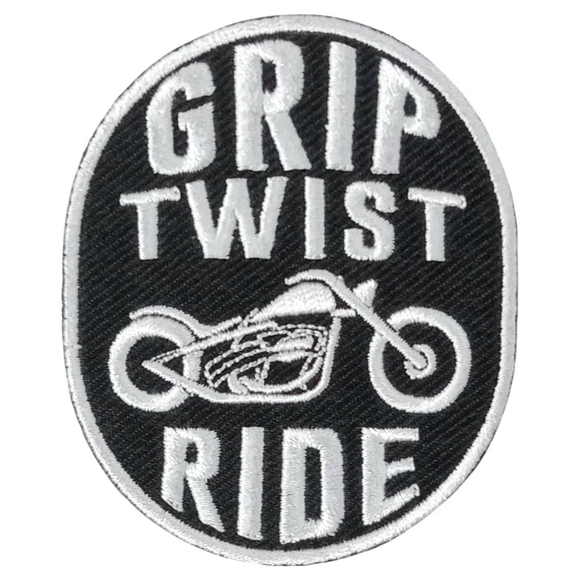 Hot Leathers Grip Twist Ride 3″ X 3″ Embroidered Patch PPW1105