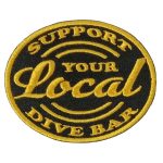 Hot Leathers Support Dive Bar 3″ X 3″ Embroidered Patch PPW1140