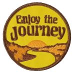 Hot Leathers Enjoy The Journey 3″ X 3″ Embroidered Patch PPW1168