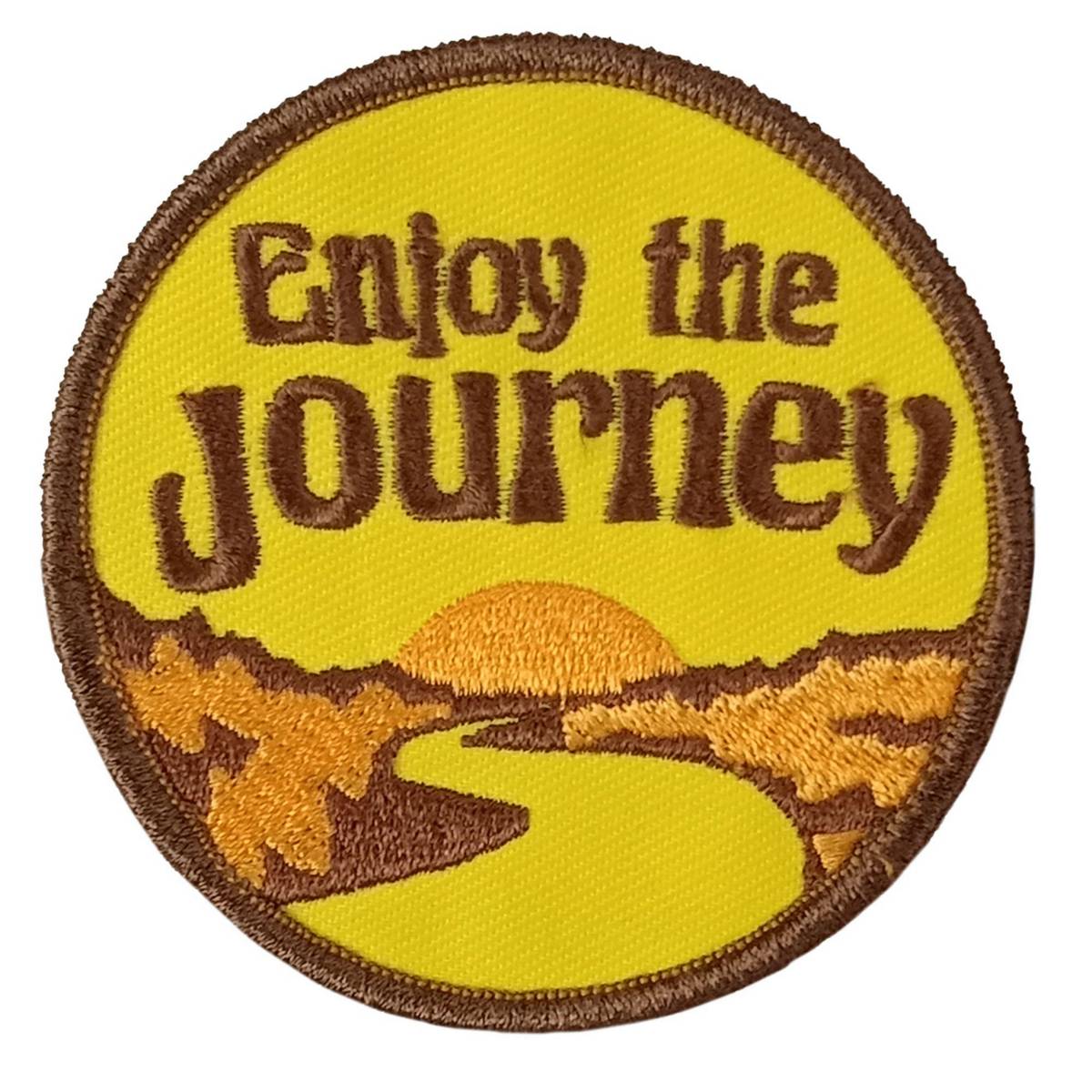 Hot Leathers Enjoy The Journey 3″ X 3″ Embroidered Patch PPW1168