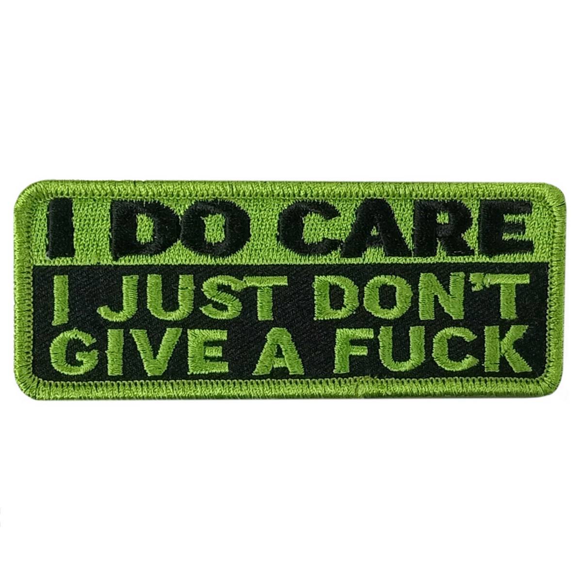 Hot Leathers I Do Care 4″ X 1.5″ Embroidered Patch PPW1181