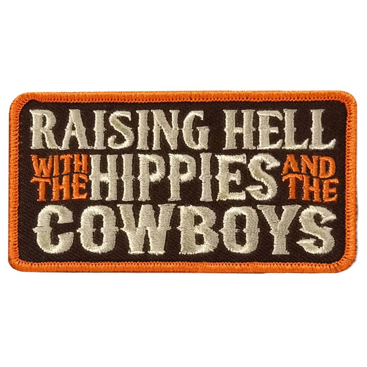 Hot Leathers Raising Hell 4″ X 2″ Embroidered Patch PPW1200