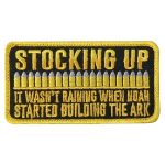 Hot Leathers Stocking Up 4″ X 2″ Embroidered Patch PPW1207
