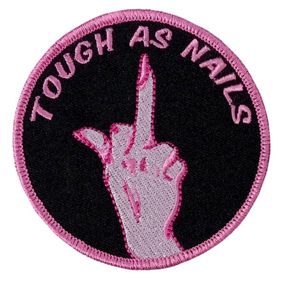 Hot Leathers Tough As Nails 3″ X 3″ Embroidered Patch PPW1211