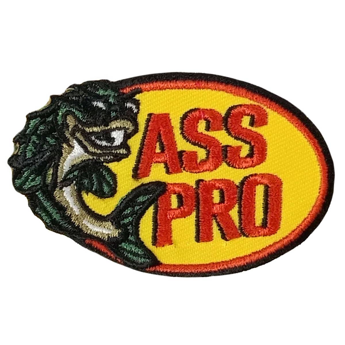 Hot Leathers Ass Pro 3″ X 1.9″ Embroidered Patch PPW1216