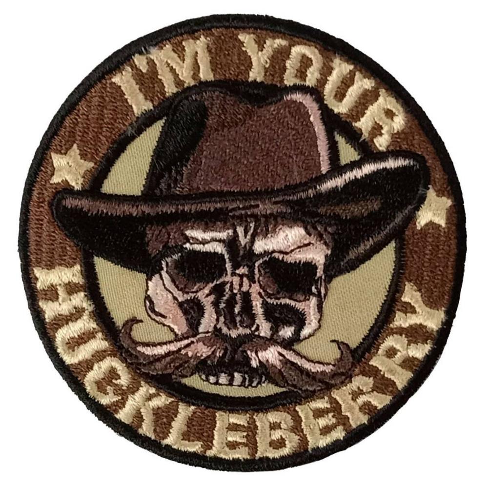 Hot Leathers Huckelberry 3″ X 3″ Embroidered Patch PPW1234