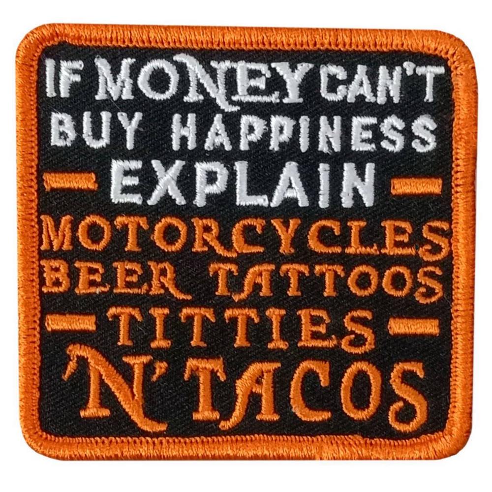 Hot Leathers If Money 3″ X 2.8″ Embroidered Patch PPW1238