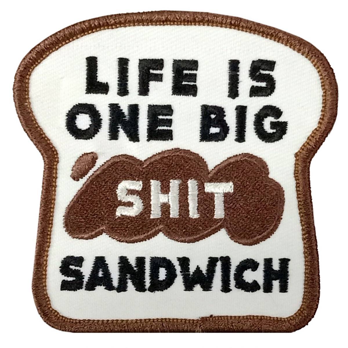 Hot Leathers Life Is 3″ X 3″ Embroidered Patch PPW1241