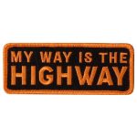 Hot Leathers My Way 4″ X 1.5″ Embroidered Patch PPW1245