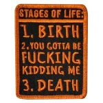Hot Leathers Stages Of Life 2.25″ X 3″ Embroidered Patch PPW1255