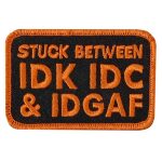 Hot Leathers Stuck Between 3″ X 1.9″ Embroidered Patch PPW1257