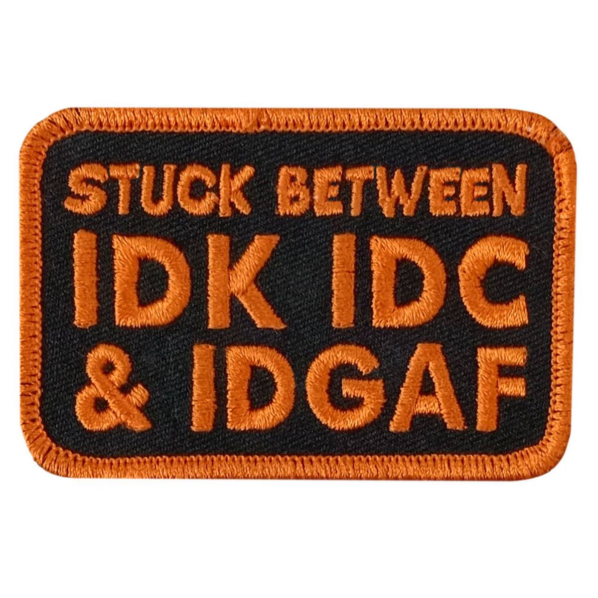Hot Leathers Stuck Between 3″ X 1.9″ Embroidered Patch PPW1257