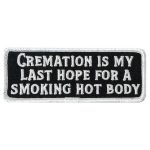 Hot Leathers Cremation 4 X 1.5″ Embroidered Patch PPW1270