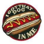 Hot Leathers Dog In Me Patch 2.8 X 2.75 Embroidered Patch PPW1272