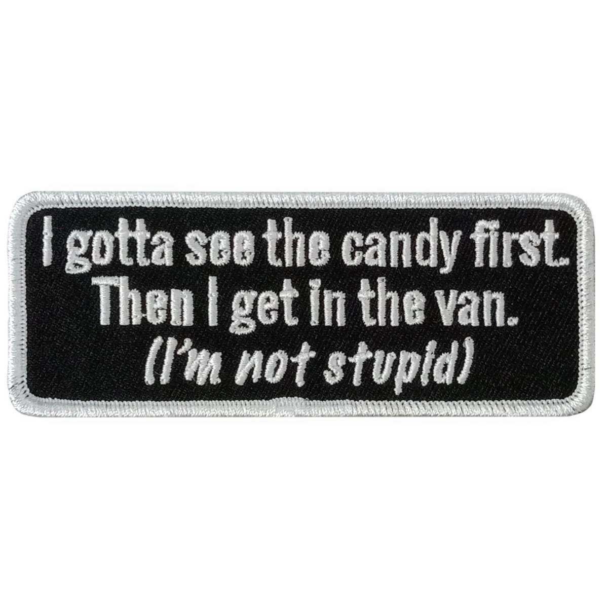 Hot Leathers Get In The Van 4 X 1.5″ Embroidered Patch PPW1277