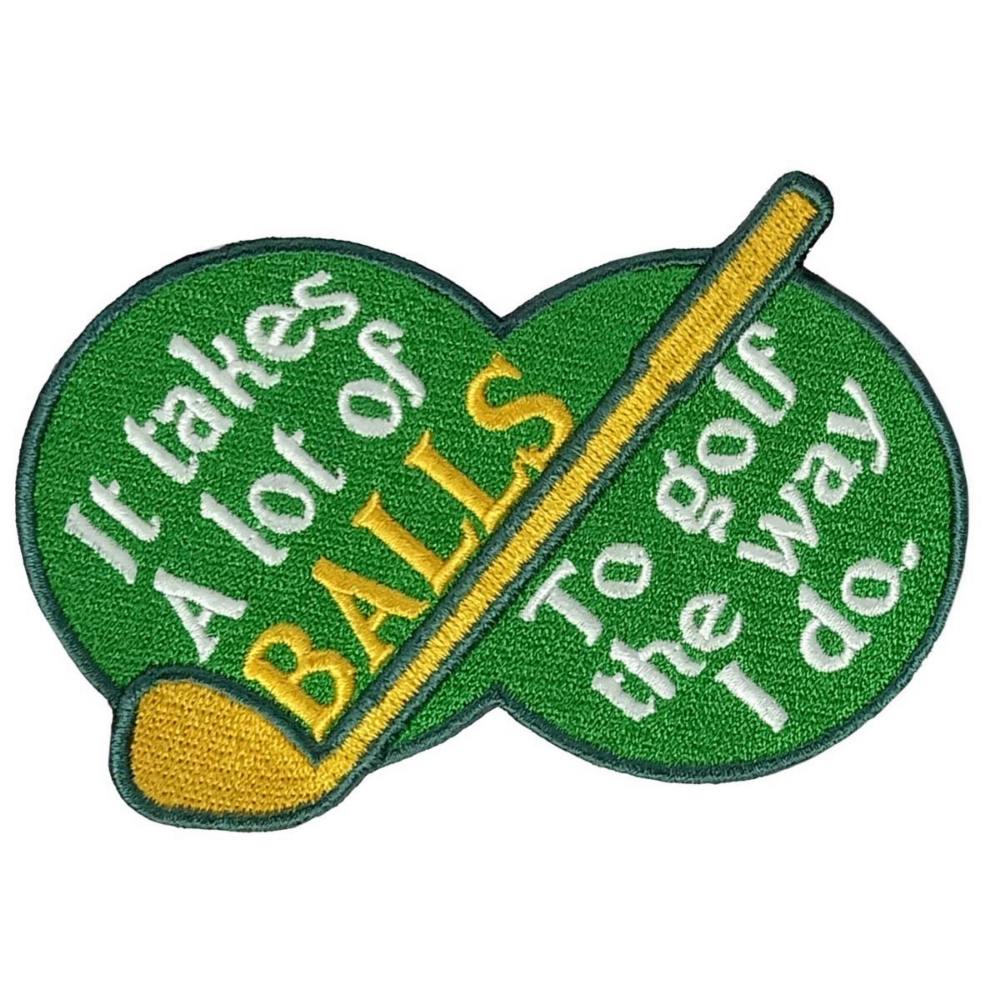Hot Leathers It Takes A Lot 4 X 1.5″ Embroidered Patch PPW1281