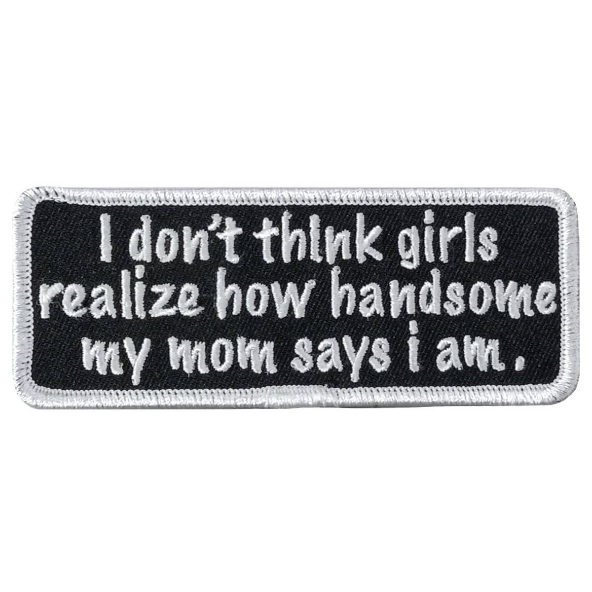 Hot Leathers Mom Says I Am 4 X 1.5″ Embroidered Patch PPW1283