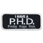 Hot Leathers Phd 4 X 1.5″ Embroidered Patch PPW1292