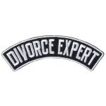 Hot Leathers Rocker Divorce Exprt Top 4 X 1.3″ Embroidered Patch PPW1294