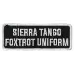 Hot Leathers Seirra Tango 4 X 1.5″ Embroidered Patch PPW1297
