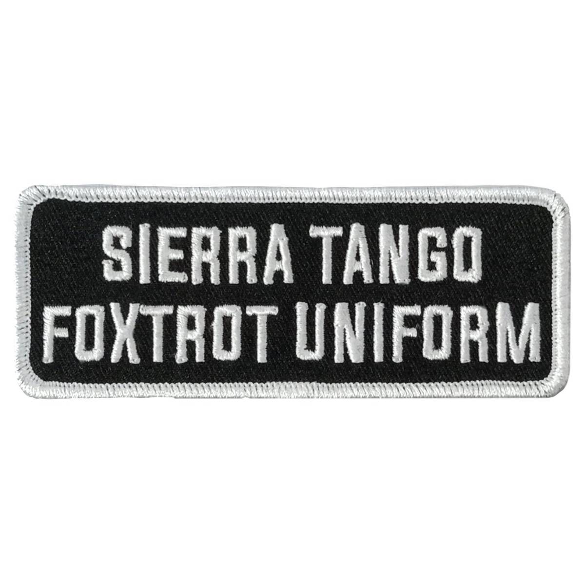 Hot Leathers Seirra Tango 4 X 1.5″ Embroidered Patch PPW1297