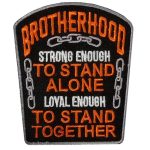 Hot Leathers Strong Enough 3 X 3.5″ Embroidered Patch PPW1298